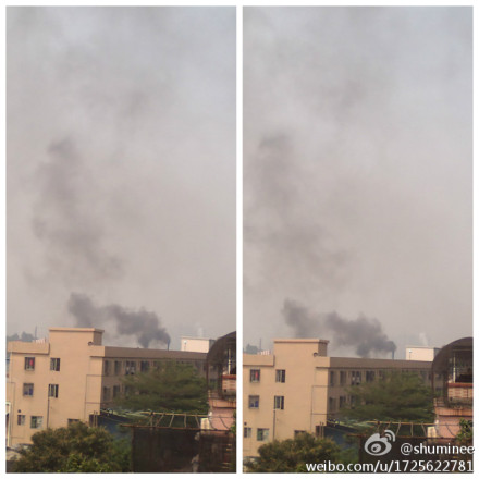 不停歇的黑白煙囪