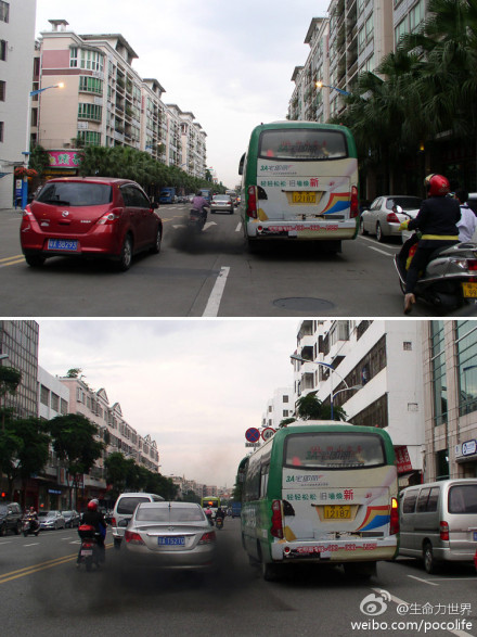 濃煙突襲，惱人的“黑煙車”
