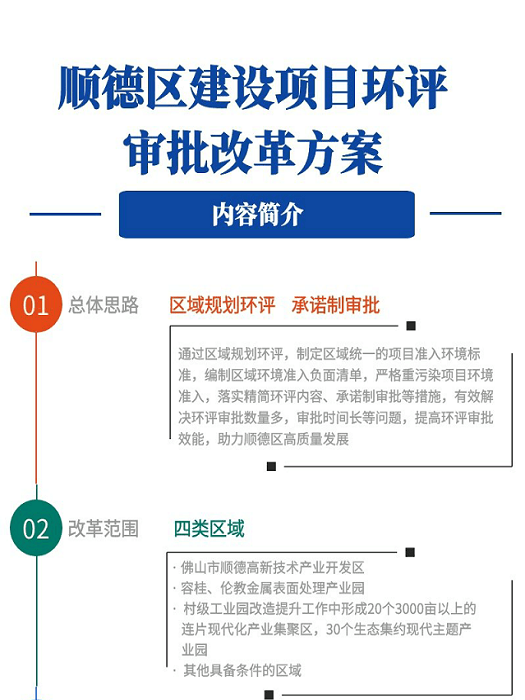 環(huán)評報告7天獲批！順德啟動環(huán)評改革