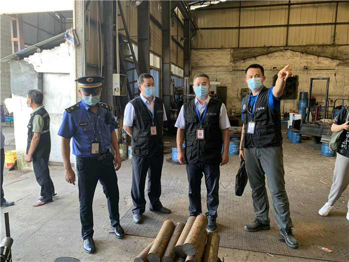 北滘：區鎮聯合執法，強力拔釘拆遷