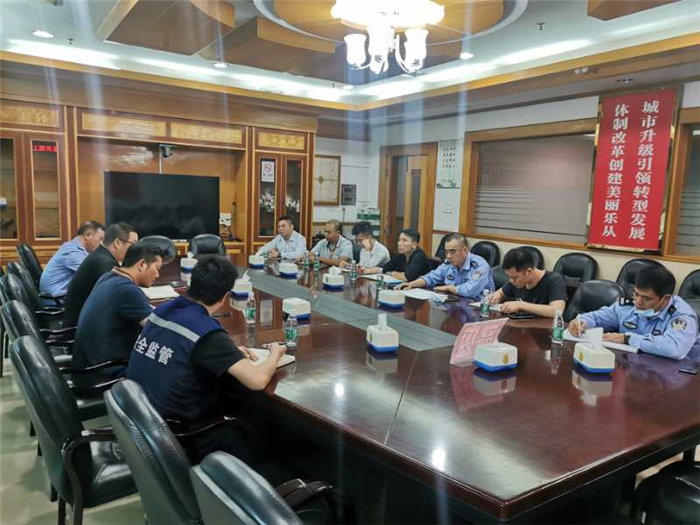 部門齊出力！確保樂從木業市場消防安全