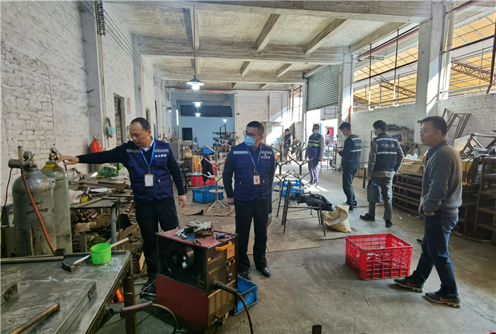 節前不放松！樂從開展安全生產聯合檢查