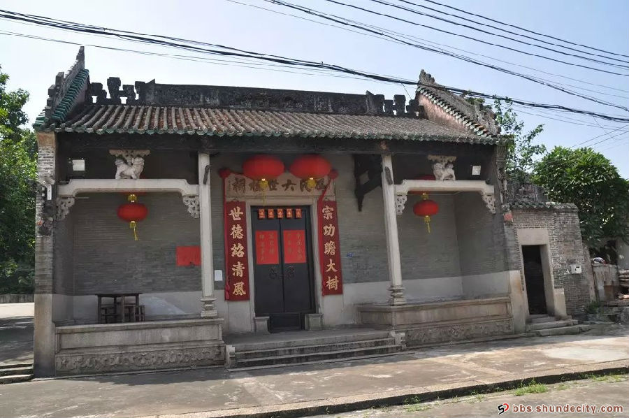 容桂馬岡：馮氏六世祖祠