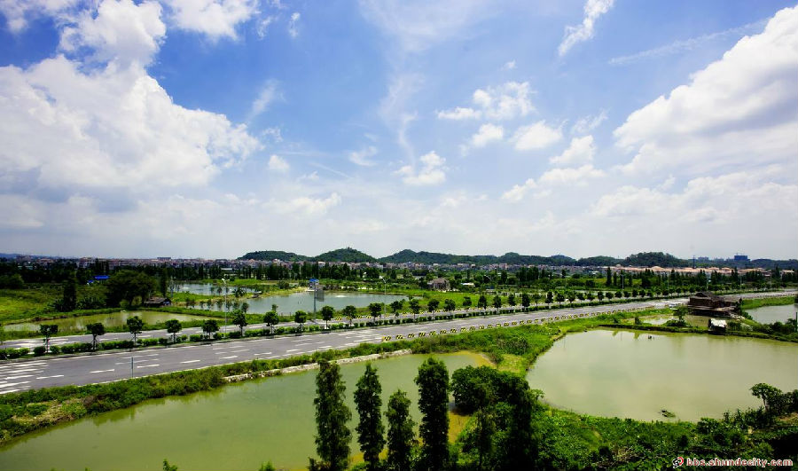 美麗的均安橫九路