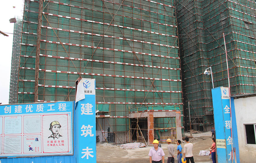 容桂華口聚龍工業區正改造中