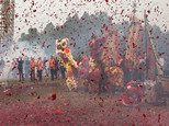 3月17日，延續(xù)400多年的拜祭觀音祈福儀式隆重舉行。(順德城市網(wǎng)網(wǎng)友“田園牧歌”攝）