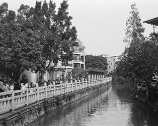 其實那天天氣很好，只是想換一種方式看逢簡。（順德城市網(wǎng)網(wǎng)友“丘比特”攝）