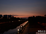 北滘的夜：華燈初上，進入了黑夜世界，忙碌的眼睛此刻都已沉沉入睡。（winner-p 攝）