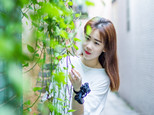青春年華，正如亮麗的美景，靈動的少女，如此美好！（順德城市網攝影俱樂部成員“雕刻時光”攝） 