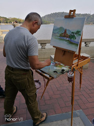 最美的畫，是心中的順峰山公園。（順德城市網(wǎng)網(wǎng)友“茶葉。。。蛋”攝）