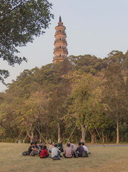 一位新順德人眼中的順峰山公園：在這里，感受到家的溫暖。（順德城市網(wǎng)網(wǎng)友“Aaron.”攝）