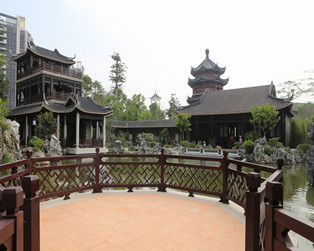 和園，一磚一瓦都有著嶺南建筑獨(dú)特的韻味。（順德城市網(wǎng)網(wǎng)友“丘比特”攝）