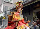 杏壇馬齊民間民俗巡游——眾人齊出動，熱熱鬧鬧“鬧”民俗。（“yesir”攝）