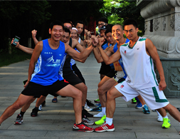 生命在于運動，順德健兒的風采，青春活力動起來！  順德城市網網友“田園牧歌”攝