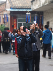 勒流黃連的文化底蘊(yùn)深厚，一磚一瓦刻錄的都是歷史的痕跡。探索“黃連”文化的使者們用自己的方式留住這些珍寶。網(wǎng)友“福源”攝