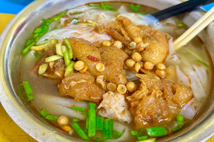 家鄉的豬腳粉，令人垂涎欲滴
