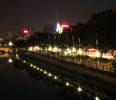 夜幕下的鑒海北