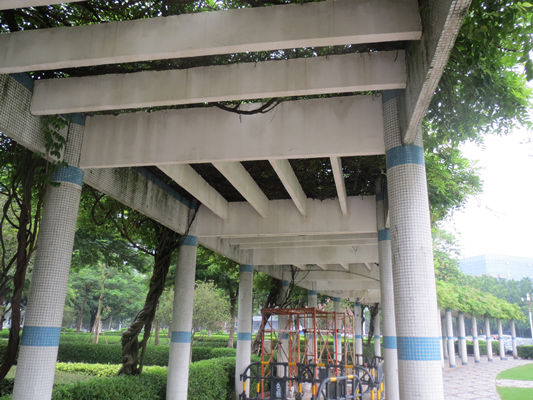 扮靚公園，市民期待走廊“穿新裝”