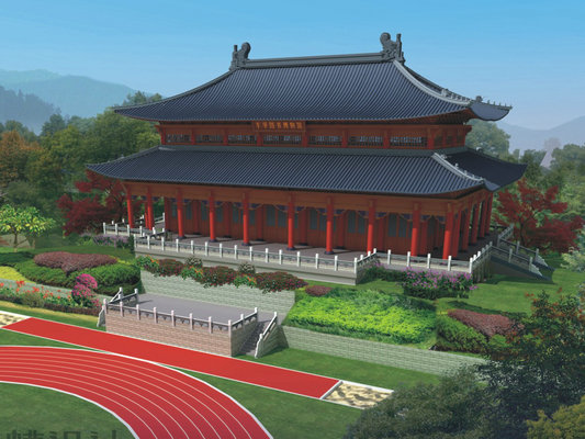 豐華中學(xué)校友送生日禮，捐建校園圖書館