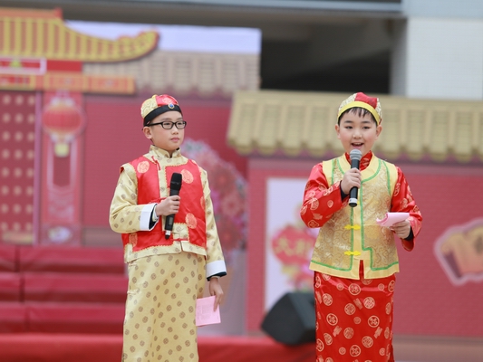 提前“過年”，一中附小“玩轉”傳統節日