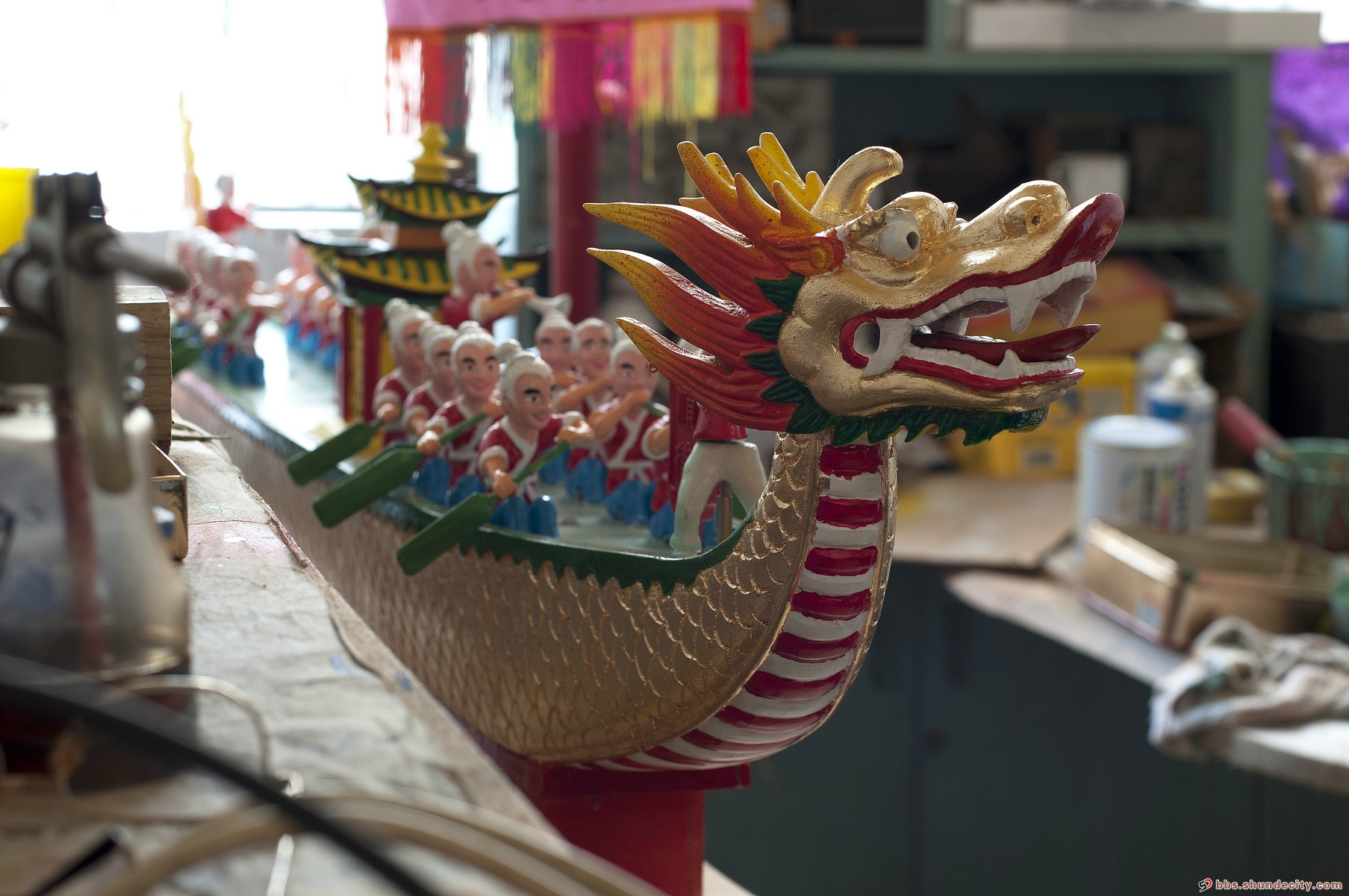 說唱龍舟者，原是造龍人