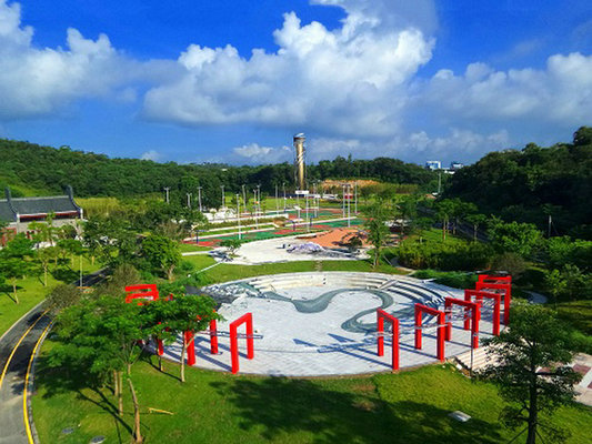 龍江天湖森林公園：春季休閑健身好去處