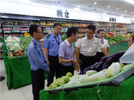 容桂開展節前食品檢查，讓市民食得放心