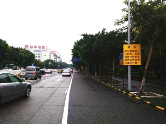注意了！容桂橋東路、橋西路行車有變化