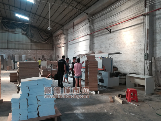 杏壇：劍指村級工業園，封停違法家具廠
