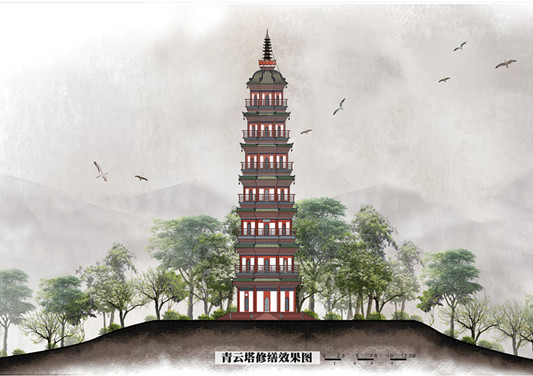太平塔和青云塔文物修繕項目進度
