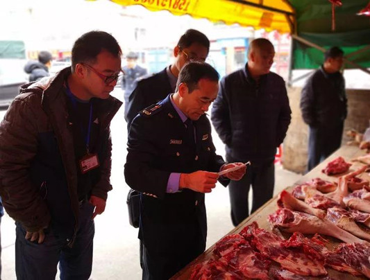 元旦假期執(zhí)法人員不休息，守護舌尖安全