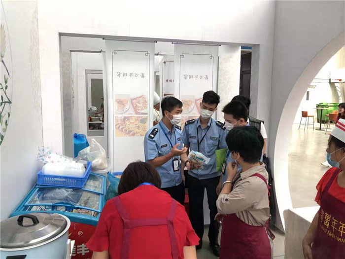 北滘：做好第五屆珠西裝洽會餐飲保障