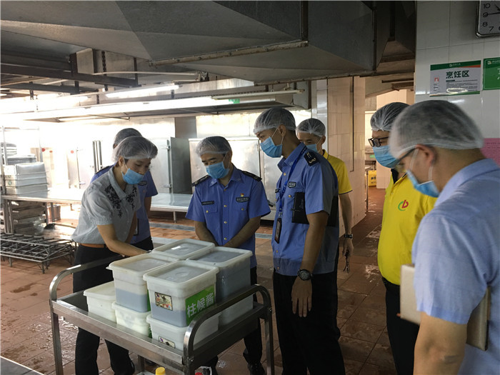 北滘：開展校園食品安全隱患排查行動