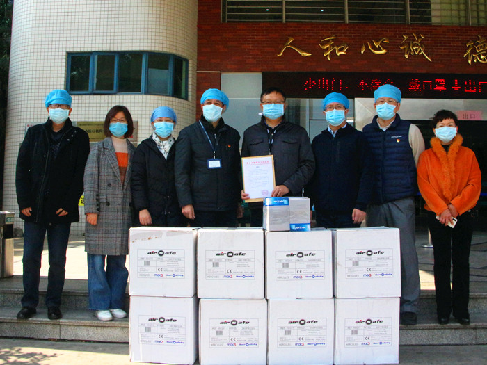 順企抗疫|伊之密向醫院捐出2000只N95口罩