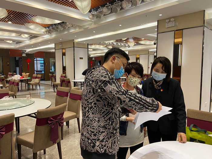 大良：餐飲防控不放松，21個村居聯合檢查