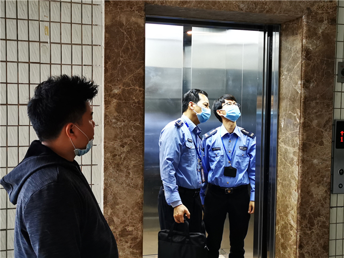 保障復學安全順利，樂從對學校電梯進行專項監督檢查