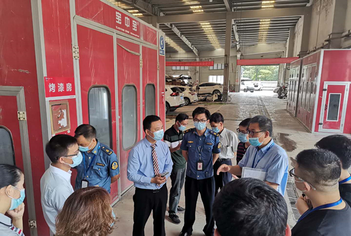 分析問題強整改，北滘筑牢機動車維修行業危廢安全網