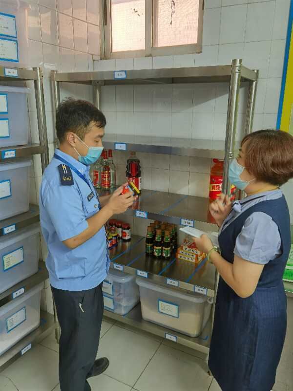 大良：開展幼兒園返校復課食品安全監管工作