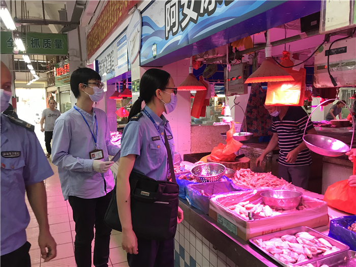 保障食安，樂從開展肉品、凍品專項檢查