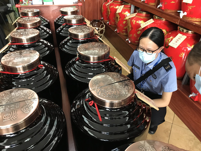 喝得開心還得放心，樂從開展散裝酒銷售整治工作