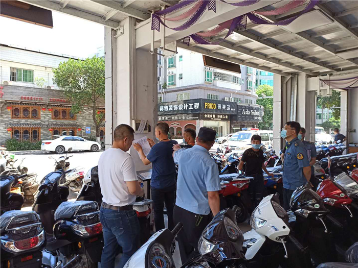 摩托非法改裝不可取，樂從開展整治專項行動