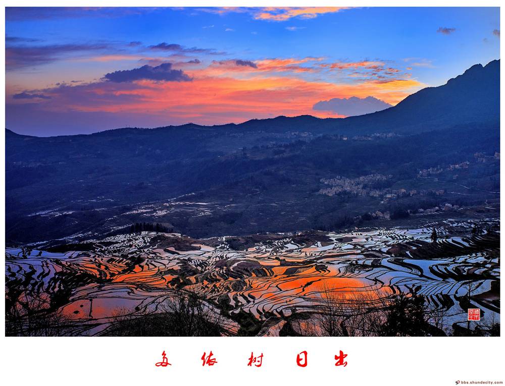 云南元陽(yáng)梯田