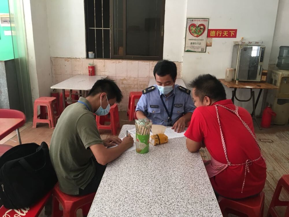 大良：開展園區、工地周邊餐飲單位食品安全檢查