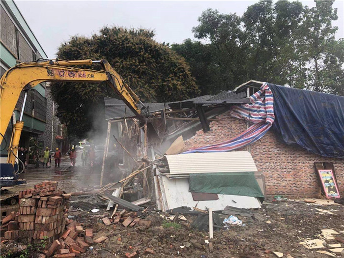 違建還自拉水電？絕不容忍！北滘強力開展撥釘行動