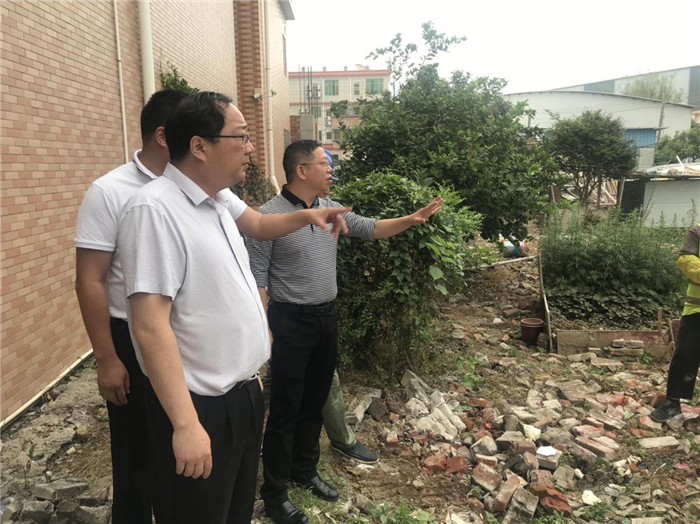 余厚堅到北滘視察：清拆并行，兩手都要硬
