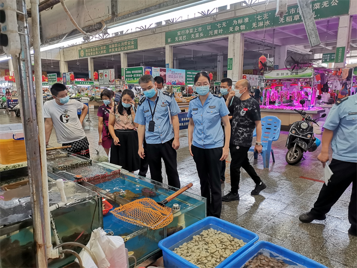 容桂：開展農(nóng)貿(mào)市場(chǎng)創(chuàng)文檢查，加快升級(jí)改造工作步伐