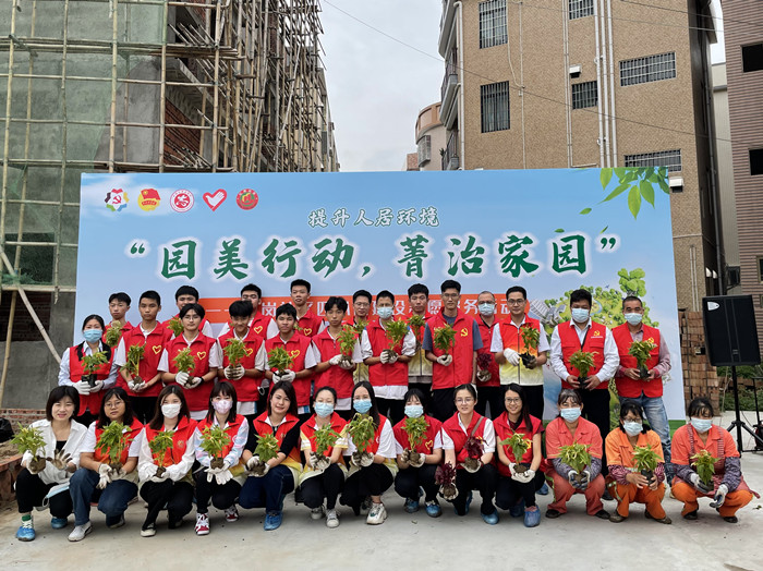 家門口閑置地變身小花園 村民：心情愉悅