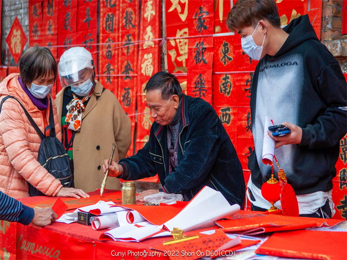 壹周美圖：翰墨揮春辭舊歲，喜迎新年！