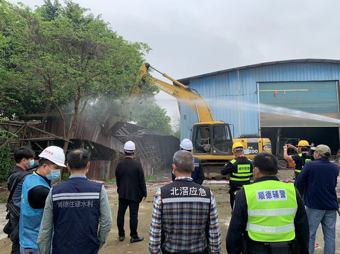 北滘清岸拆違3300平方米，為美岸再騰空間