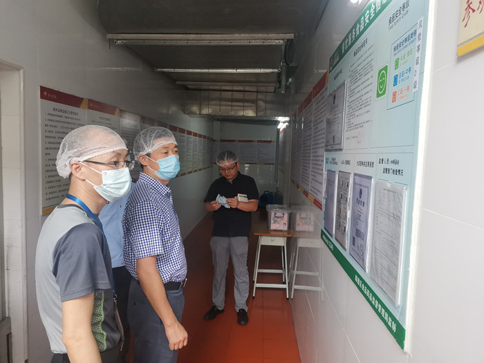 大良：護航高考，監管人員全程駐點考點供餐食堂